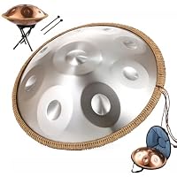 Amazon | 22インチハンドパンドラム、9/10/12音ハンドパンドラム、432
